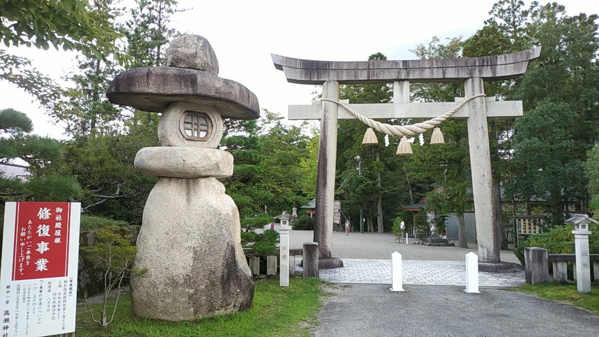 高瀬神社　鳥居