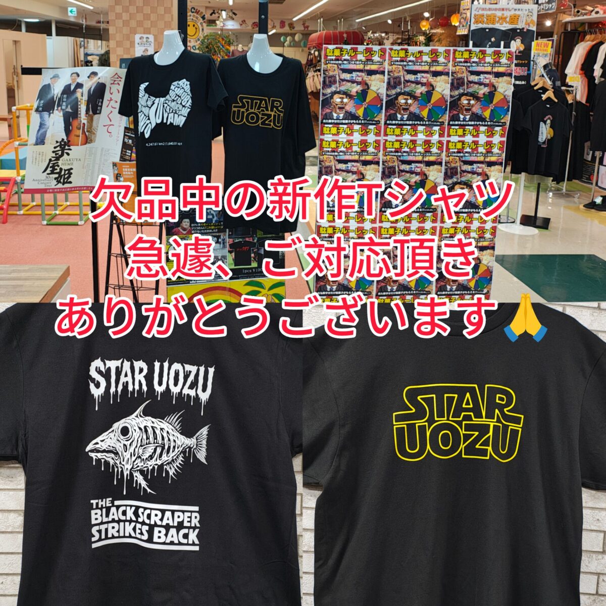 蜃気楼の見える街 魚津市の超B型なお店 CANDYさんでTシャツを購入