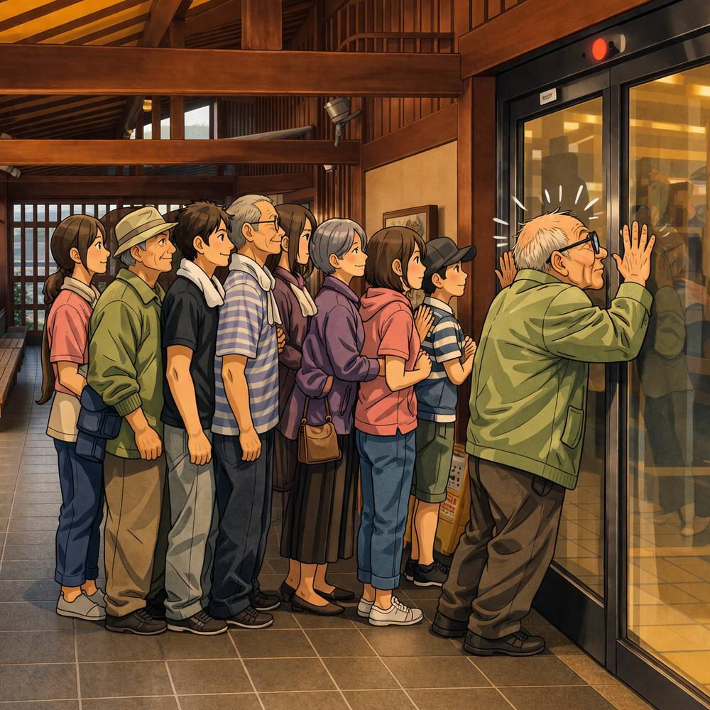 「我、先に!😤」