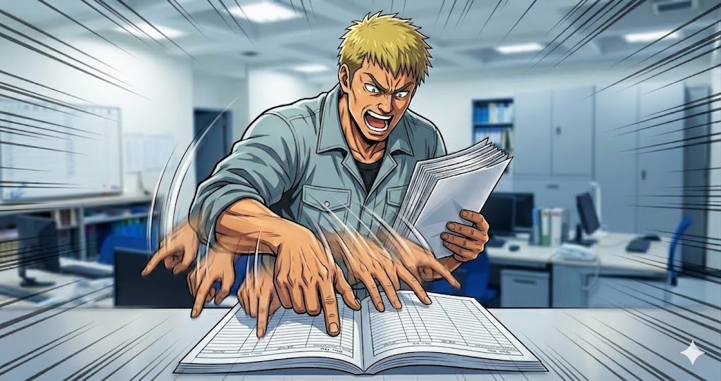 「ここの項目はこうで、迷った時はこの文面を読んでください」1聞かれる前に100お伝えするつもりでまとめた書面