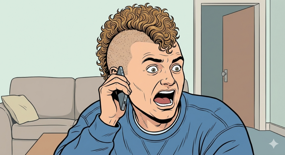 普通のパーマですから！